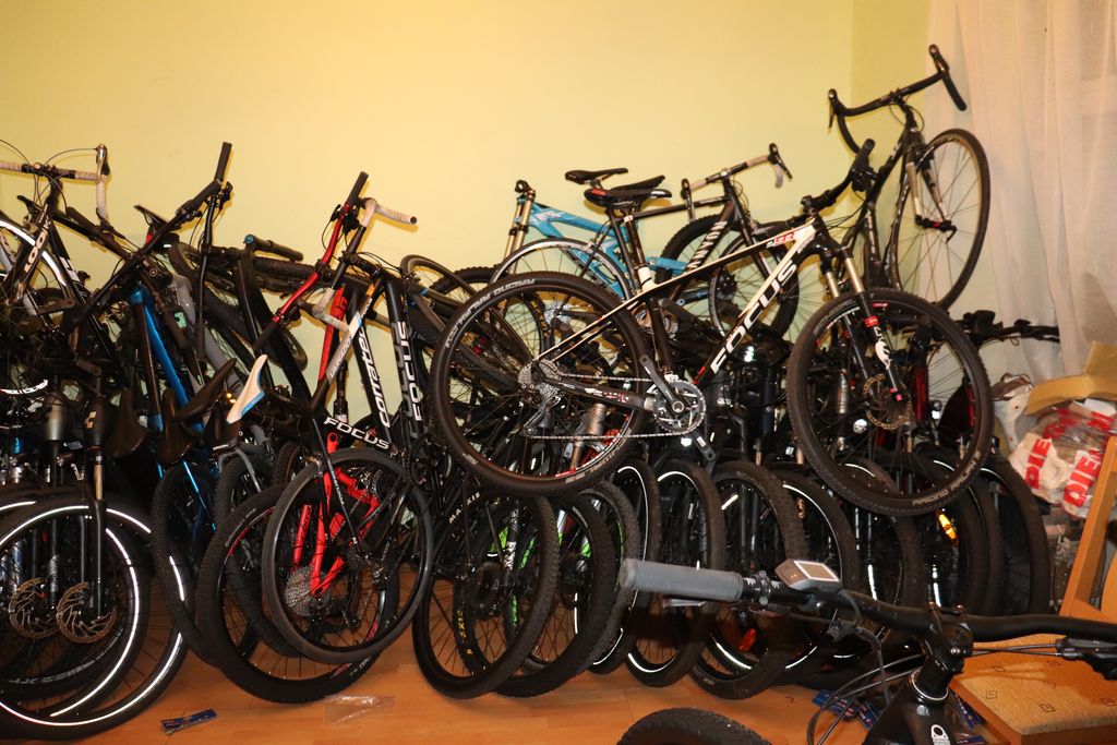 A rendőrség leleplezte az elmúlt évek legnagyobb kerékpárlopásának tetteseit