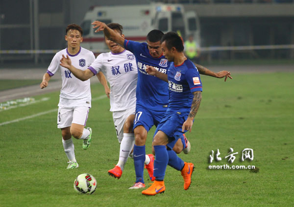Cristi Tănase, fostul decar al Stelei, a debutat pe un post inedit la Tianjin Teda / GALERIE FOTO