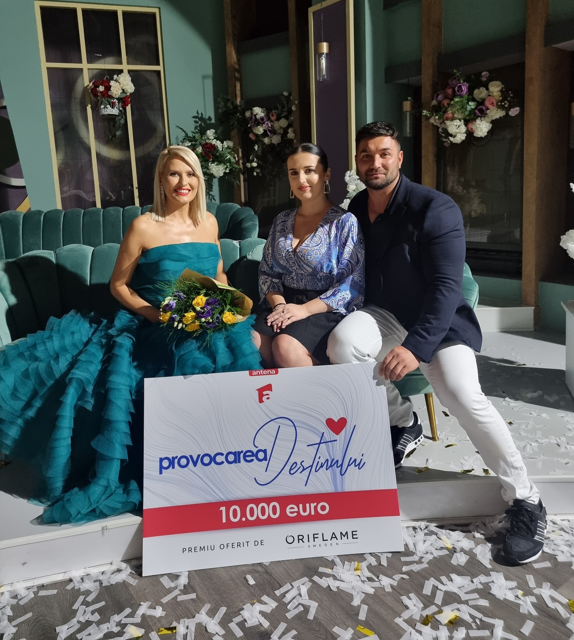 Oana și Adrian au câștigat „Provocarea destinului” și premiul în valoare de 10.000 de euro la Antena 1. Cine a ieșit pe locul doi și trei
