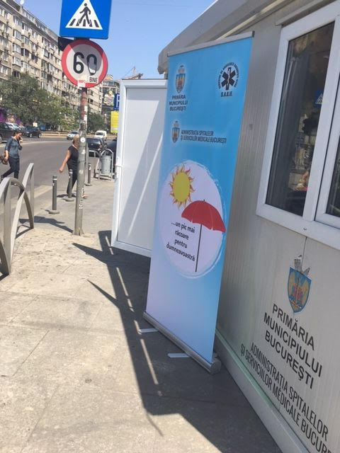 Containere anticaniculă, amplasate de Primăria Capitalei în zonele aglomerate din București. Ce conțin spațiile deschise începând de mâine / FOTO