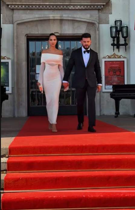 Pregătiri intense pentru nunta lui Dorian Popa. Patru croitorese cos manual rochia de mireasă a Andreei