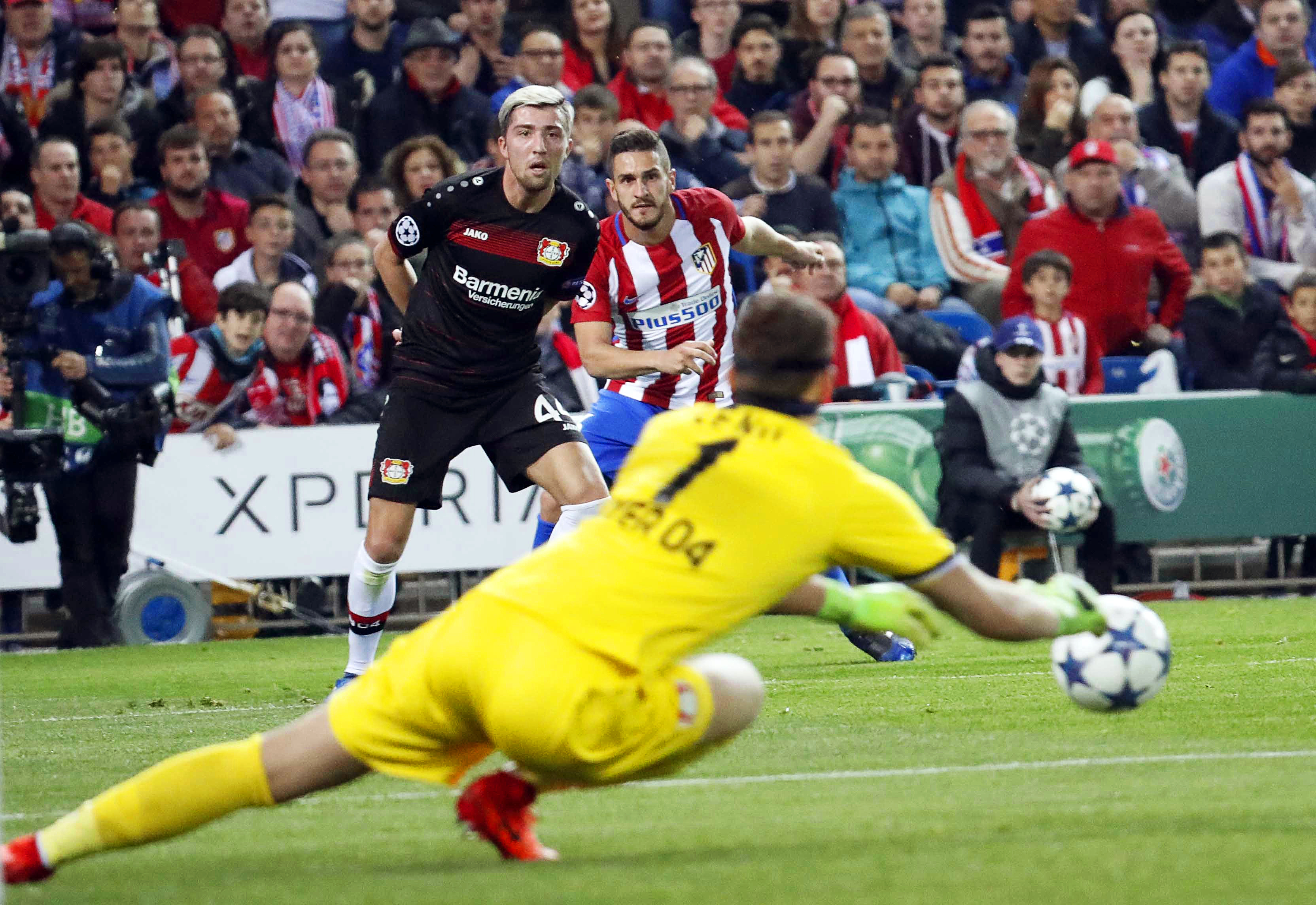 Atletico Madrid - Bayer Leverkusen 0-0. Atletico este a treia echipă spaniolă calificată în ”sferturi” / VIDEO