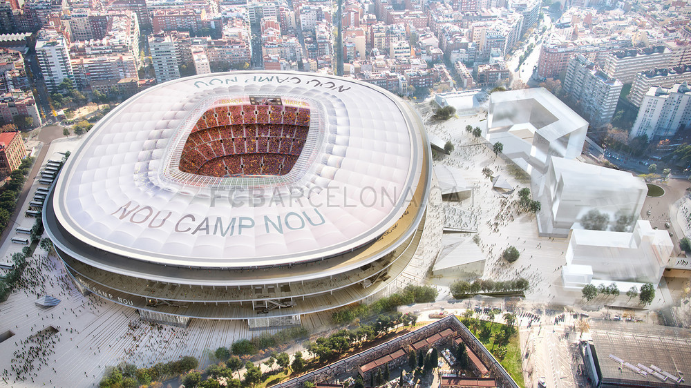 Barcelona și-a prezentat noul stadion Camp Nou. Costă 600 milioane de euro GALERIE FOTO&VIDEO
