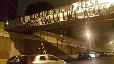 Fanii Romei, amenințări macabre la adresa jucătorilor după eșecurile cu rivala Lazio / GALERIE FOTO