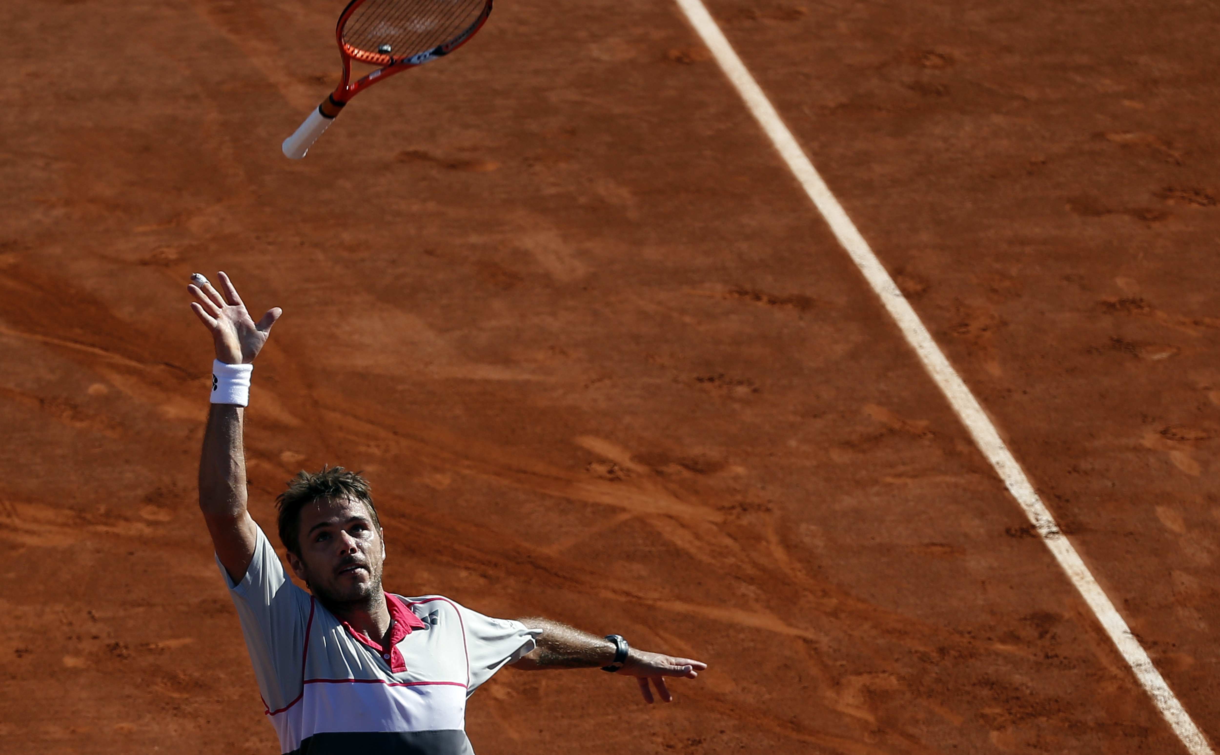 Roland Garros / Finala de la Paris: Novak Djokovici - Stanislas Wawrinka:  6-4, 4-6, 3-6, 4-6