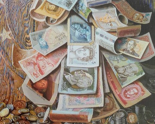 Un fost grafician a ajuns să își vândă picturile cu sute de mii de euro
