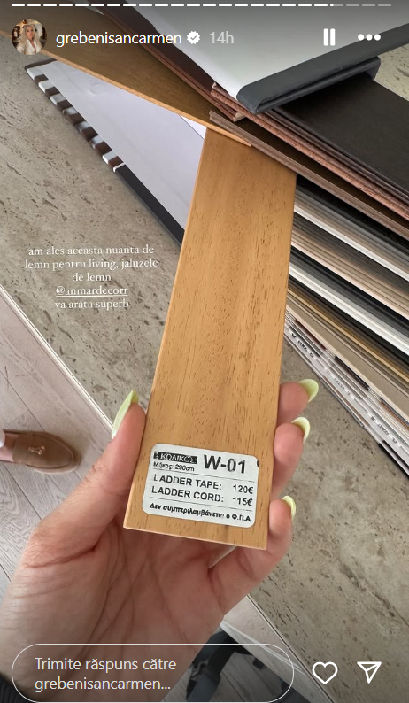 Imagini din apartamentul lui Carmen Grebenișan. Vedeta și iubitul ei se vor muta împreună. „Mi-am dorit mult să am ceva organic. Este un vis”