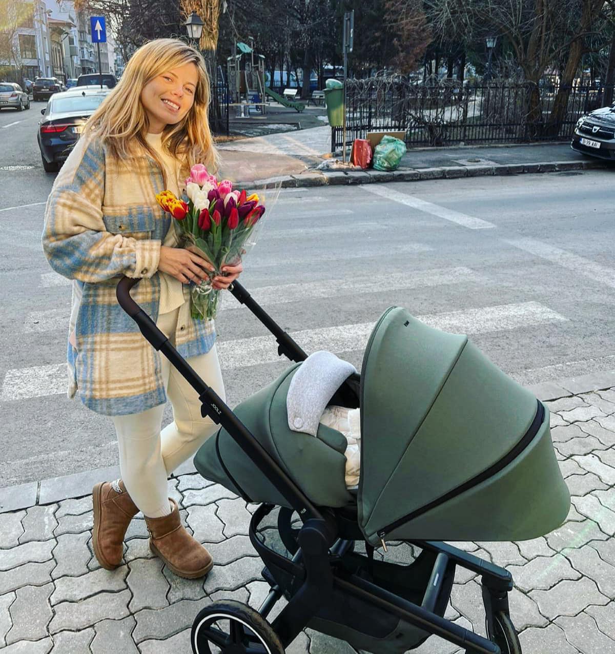 Roxana Hulpe, primele declarații despre botezul fetiței sale: „O să îl facem în biserica unde am fost botezată și eu”