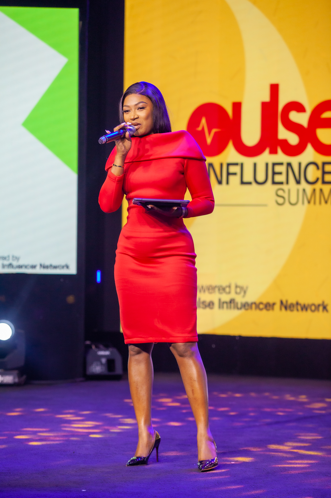 Mahalia Bamford hosting 2024 Pulse Influencer Summit