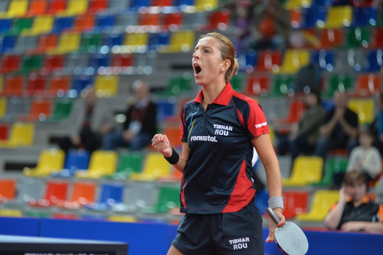 România este în finala Campionatului European de tenis de masă de la Ekaterinburg, din Rusia! ^Victorie de senzație împotriva Ucrainei. În ultimul act jucăm cu Germania, deținătoarea titlului continental, marți, ora 12, Eurosport 1