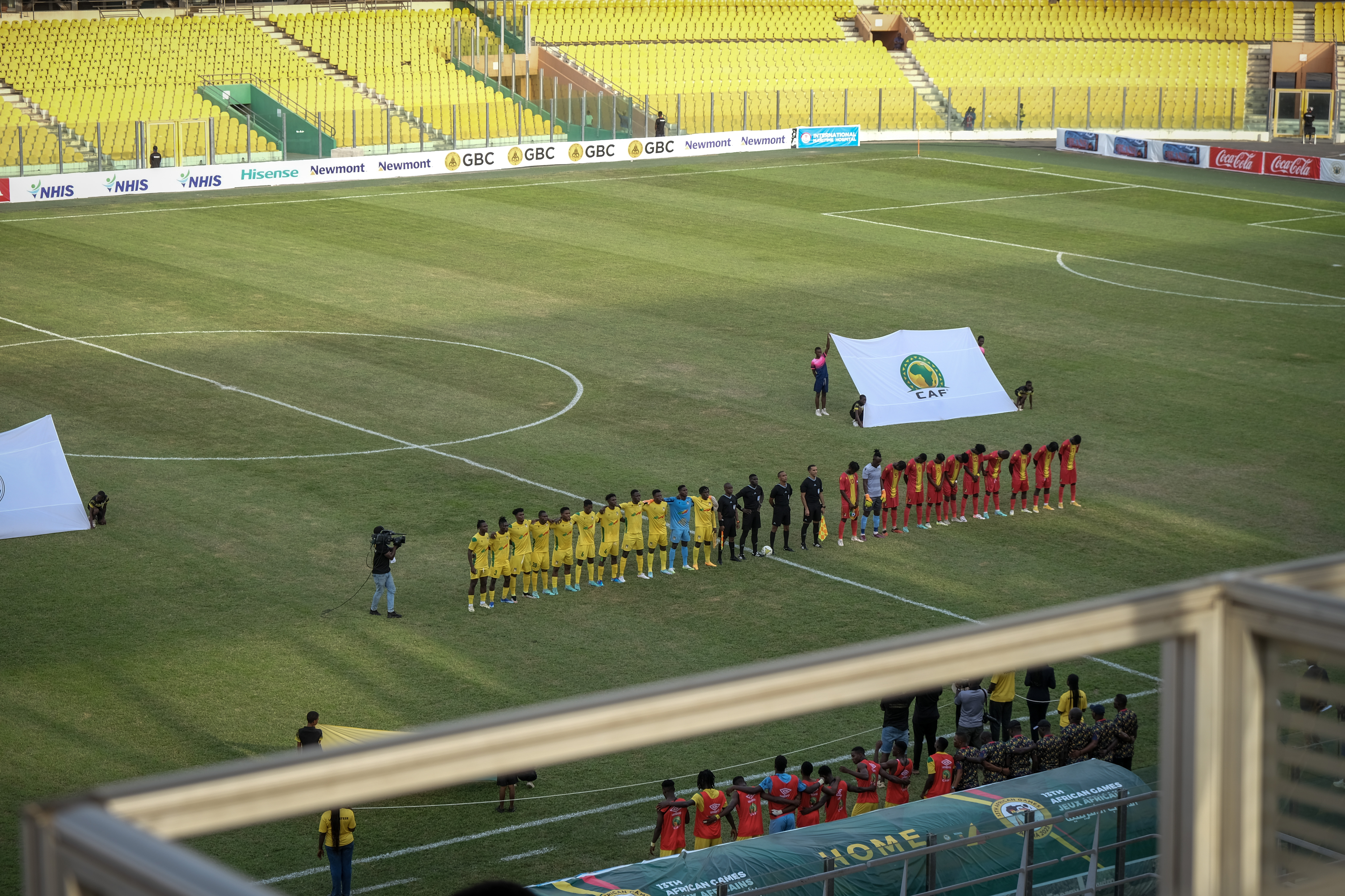 Second game of Group A at the Africa Games: The Black Satellites\' rivals Congo and Benin draw 0-0 again.