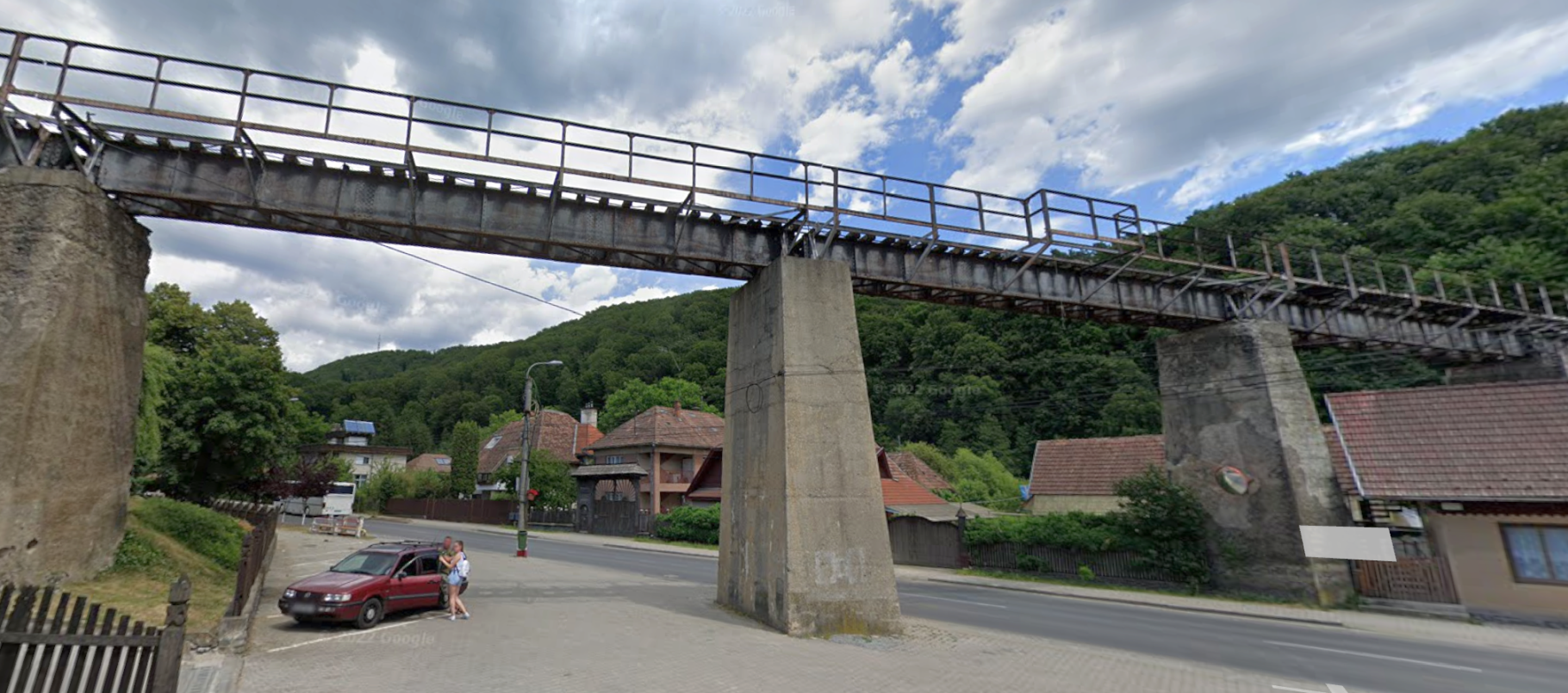 Viaductul feroviar din Sovata, simbol industrial al orașului, reabilitat și integrat în comunitatea locală cu ajutorul fondurilor europene