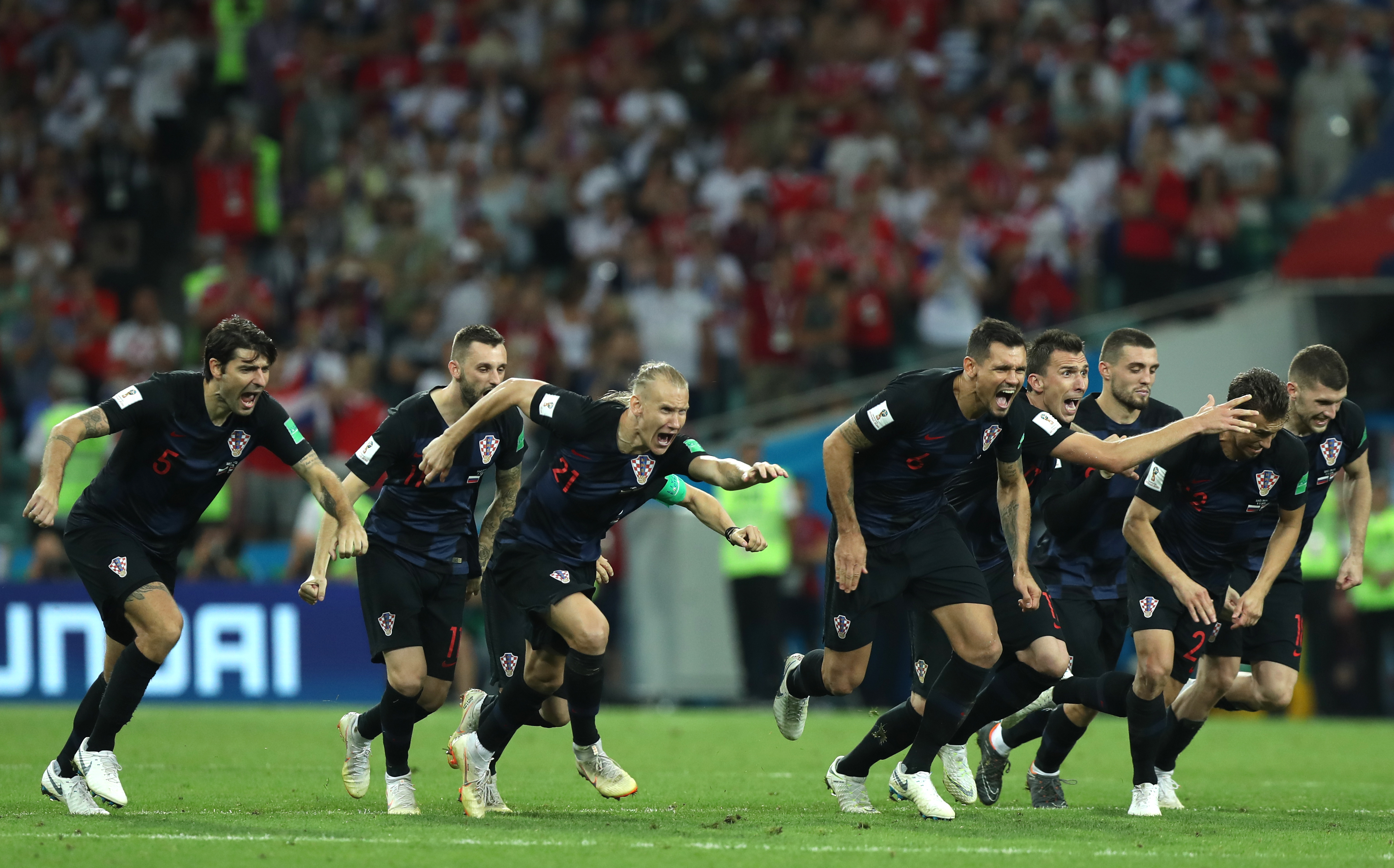 Rusia - Croația 2-2 (3-4 d.l.d), în sferturile Campionatului Mondial de fotbal Rusia 2018. Croații, în a doua semifinală din istorie / GALERIE FOTO