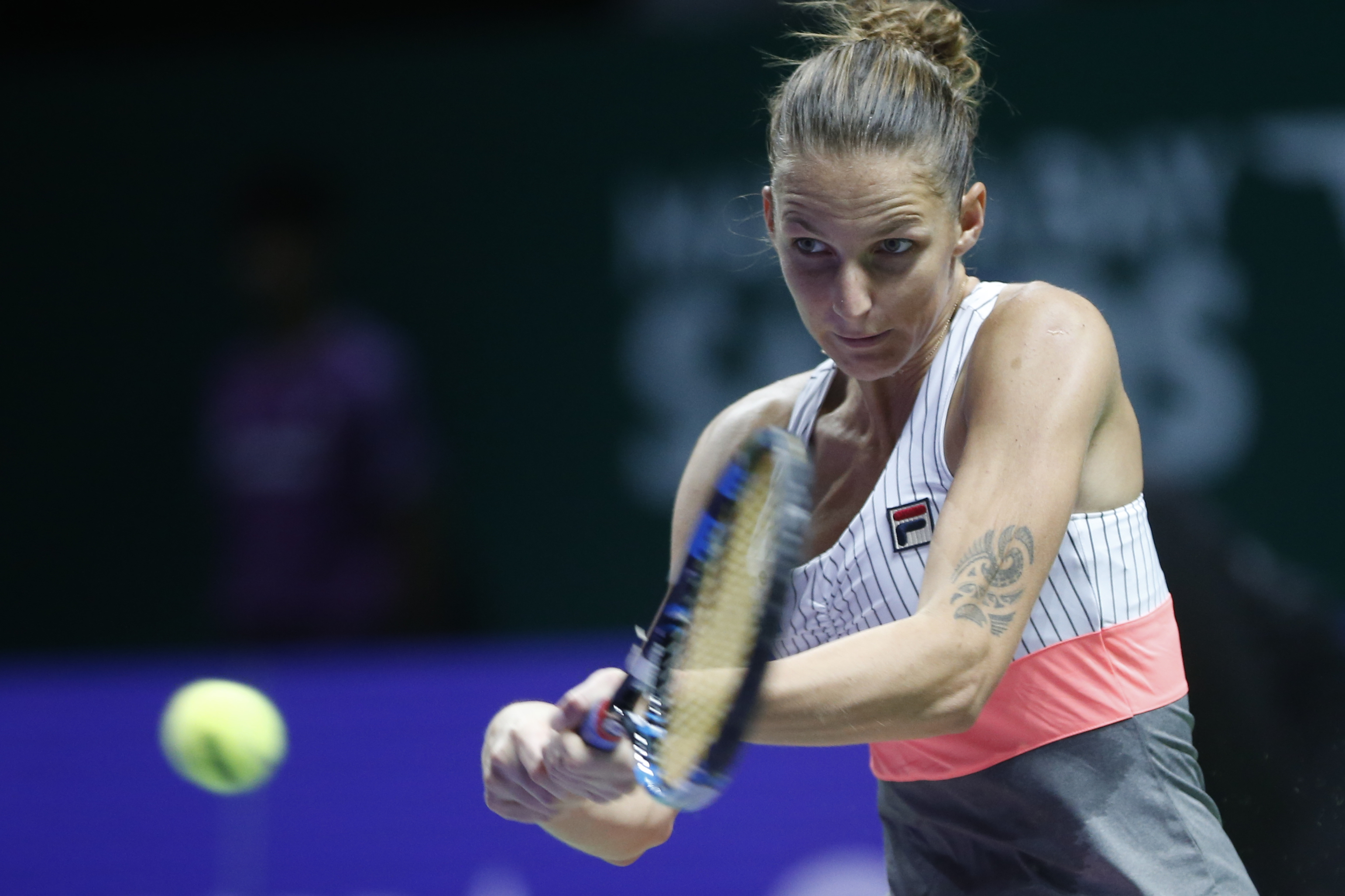 Karolina Pliskova a trecut de Venus Williams la Turneul Campioanelor 2017 de la Singapore