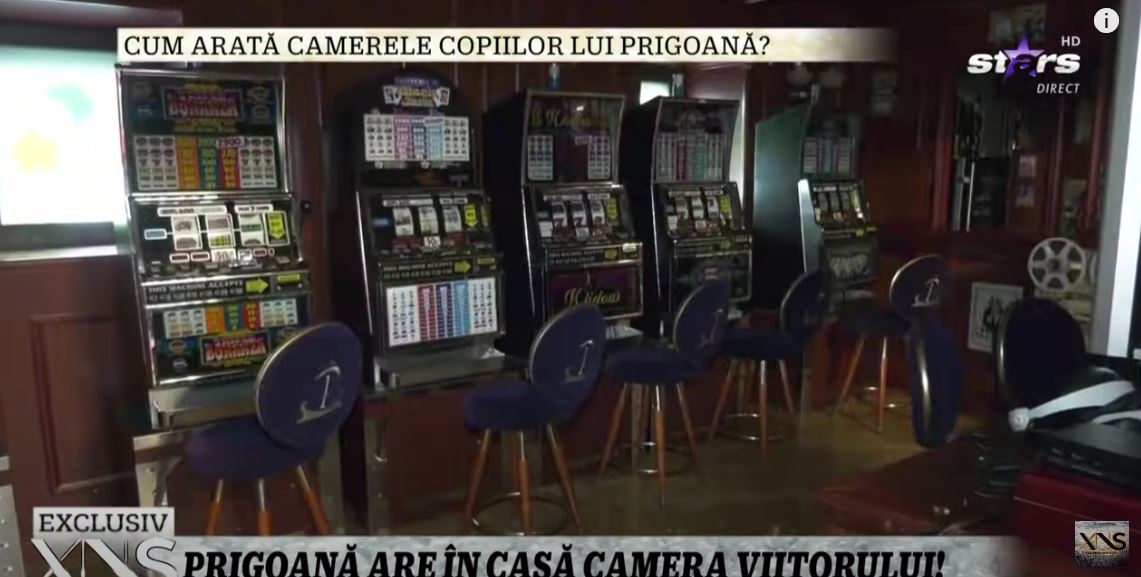 Imagini din casa lui Silviu Prigoană. Rar vezi așa ceva în România