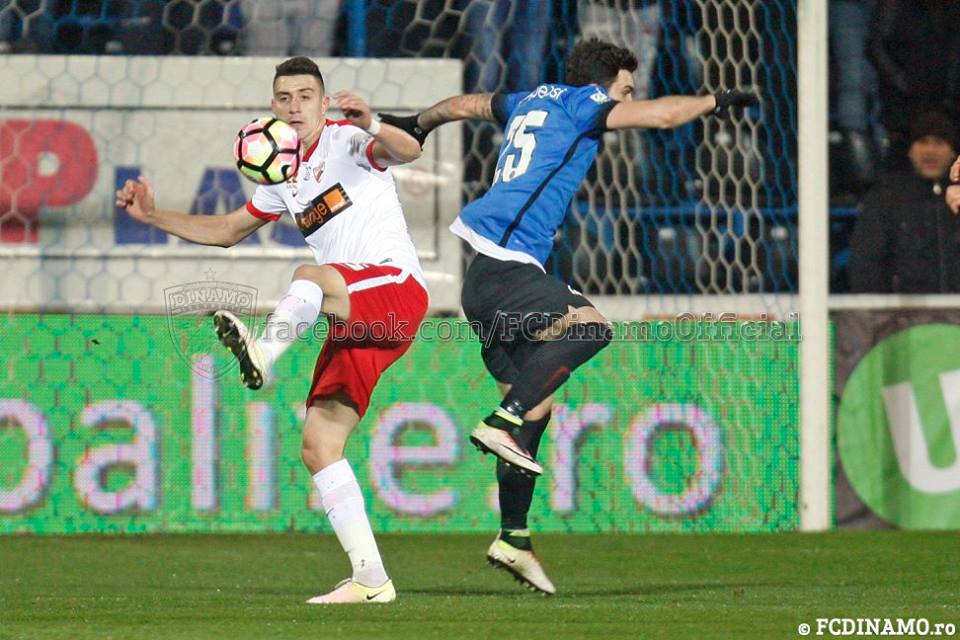 Liga 1, play-off, prima etapă: FC Viitorul - Dinamo Bucureşti 0-0. Reacţia lui Contra / VIDEO