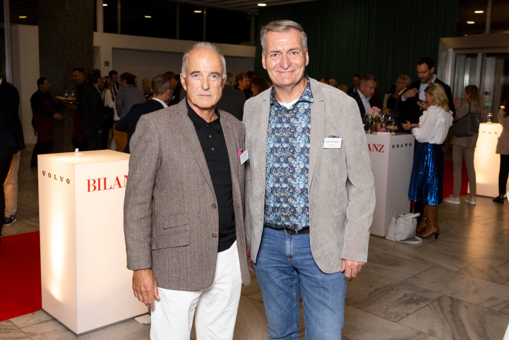 v.l. Hans-Ruedi Tanner, Markus Baumgartner