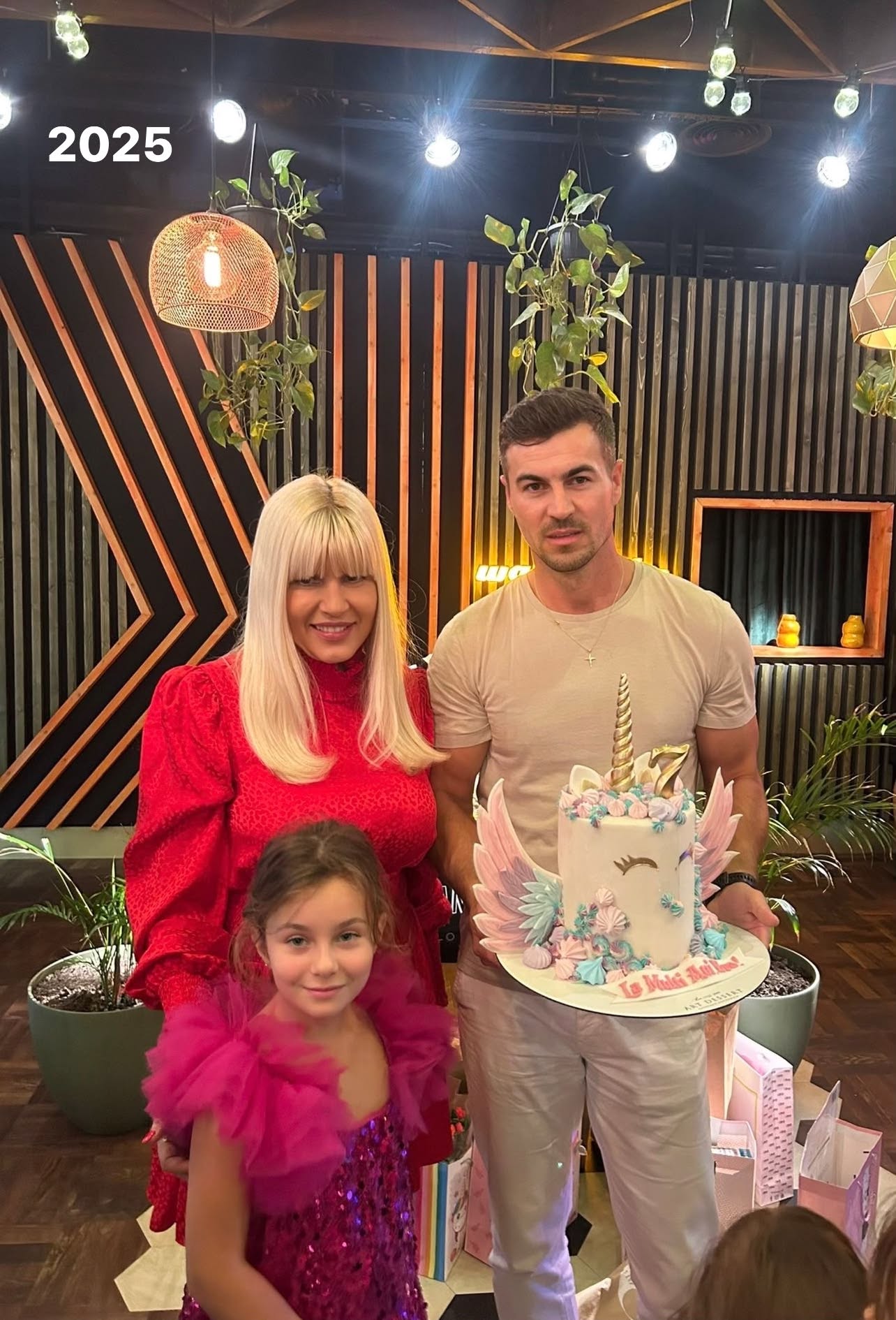 Eva, fiica Elenei Udrea și a lui Adrian Alexandrov, a împlinit 8 ani