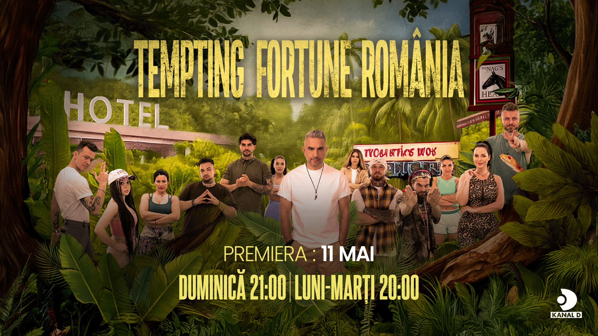 În ce zile va fi difuzată emisiunea „Tempting Fortune România” la Kanal D. Show-ul prezentat de Zoli Toth debutează pe 11 mai 2025