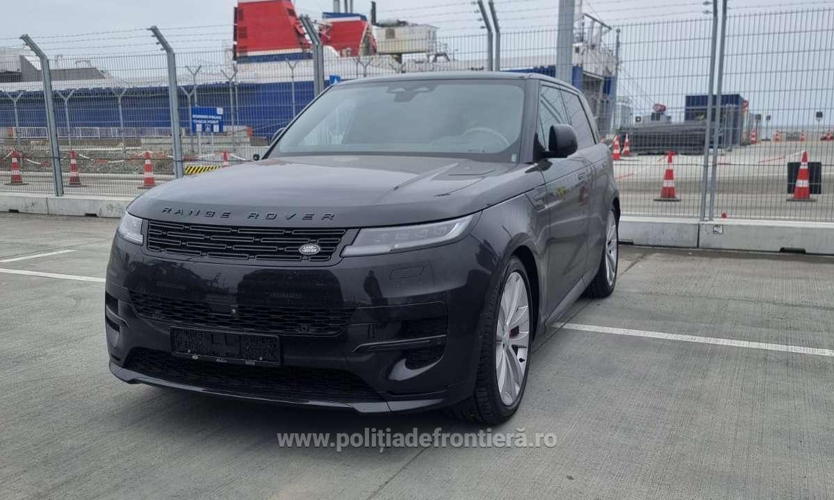 Mașină de lux căutată în Germania, descoperită în Portul Constanța. Urma să fie exportată în Turcia