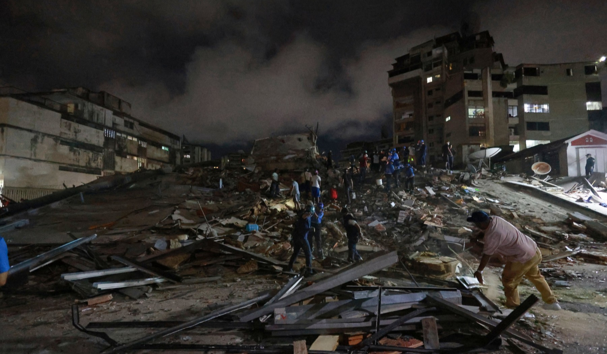 „Suntem aici!” Strigăte disperate de ajutor după cutremurele devastatoare de 7,2 și 7,5 grade din Venezuela: primele imagini cu dezastrul