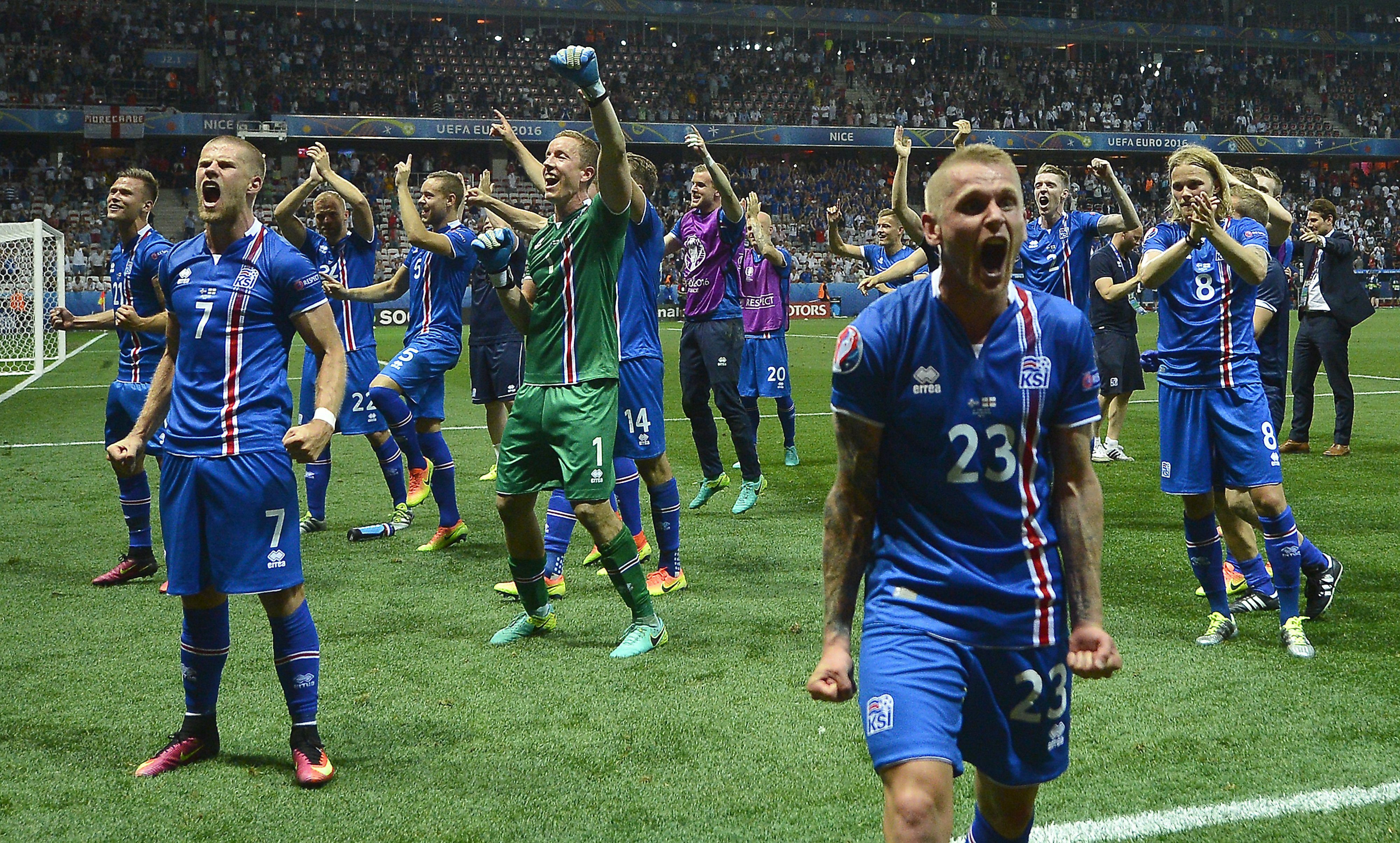 Euro 2016. Sărbătoare în Islanda după victoria "incredibilă" în fața Angliei / GALERIE FOTO&VIDEO