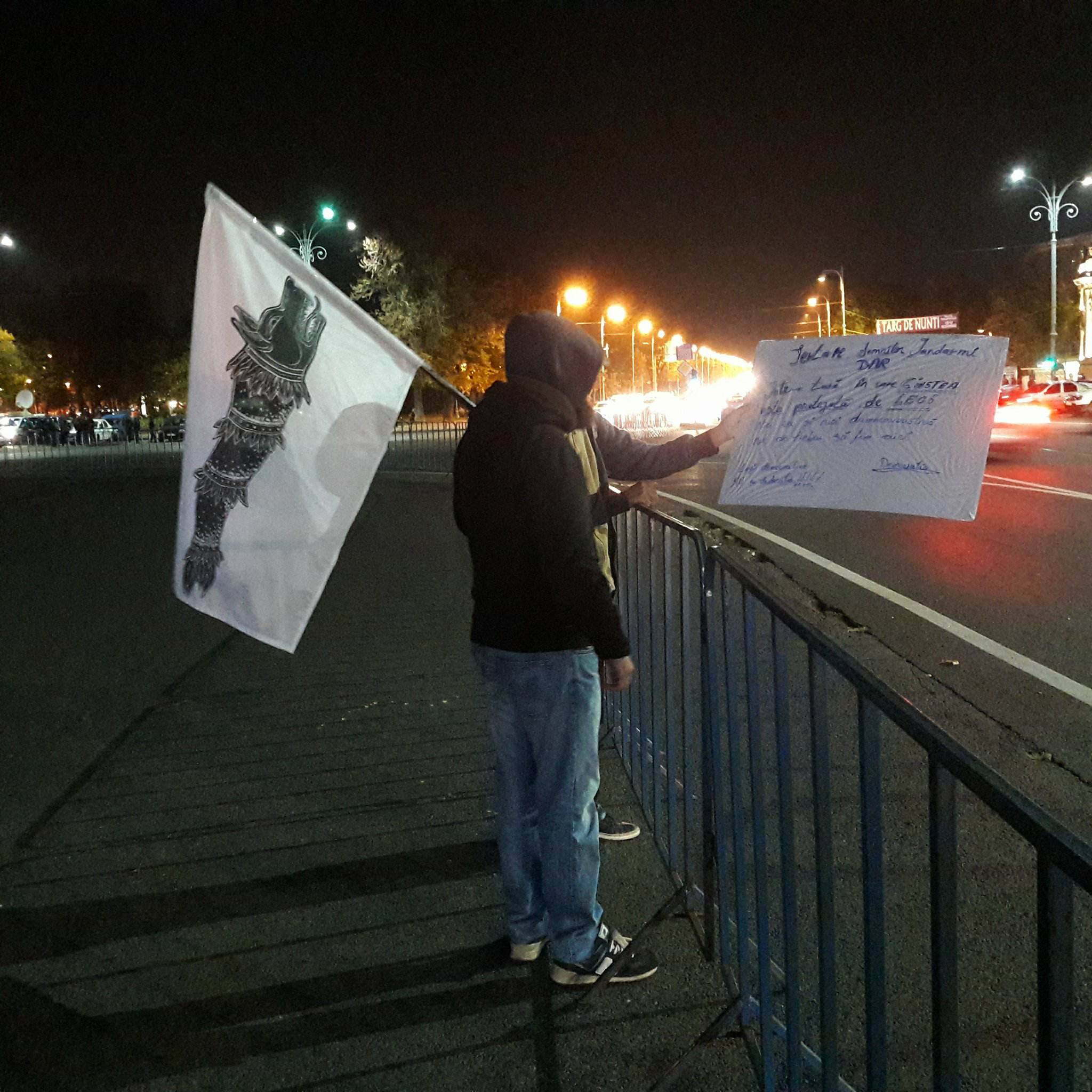 FOTO&VIDEO/ Protest în Capitală. 20.000 de oameni au participat la un marș din fața Guvernului până la Palatul Parlamenului