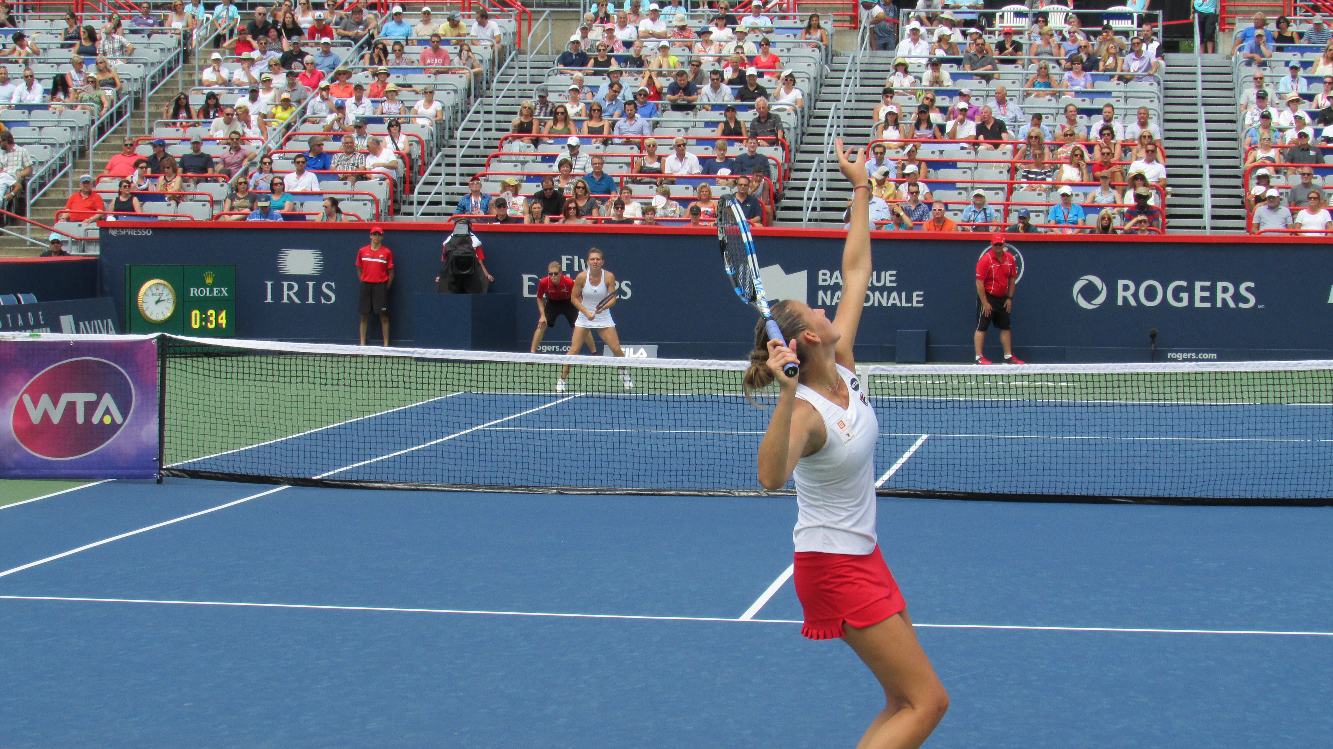 Tenis, Montreal: Halep a trecut cu stil de Kerber și atinge finala. Românca va reveni pe locul 3 WTA! Simo va juca și finala de dublu, alături de Monica Niculescu! / FOTO&VIDEO
