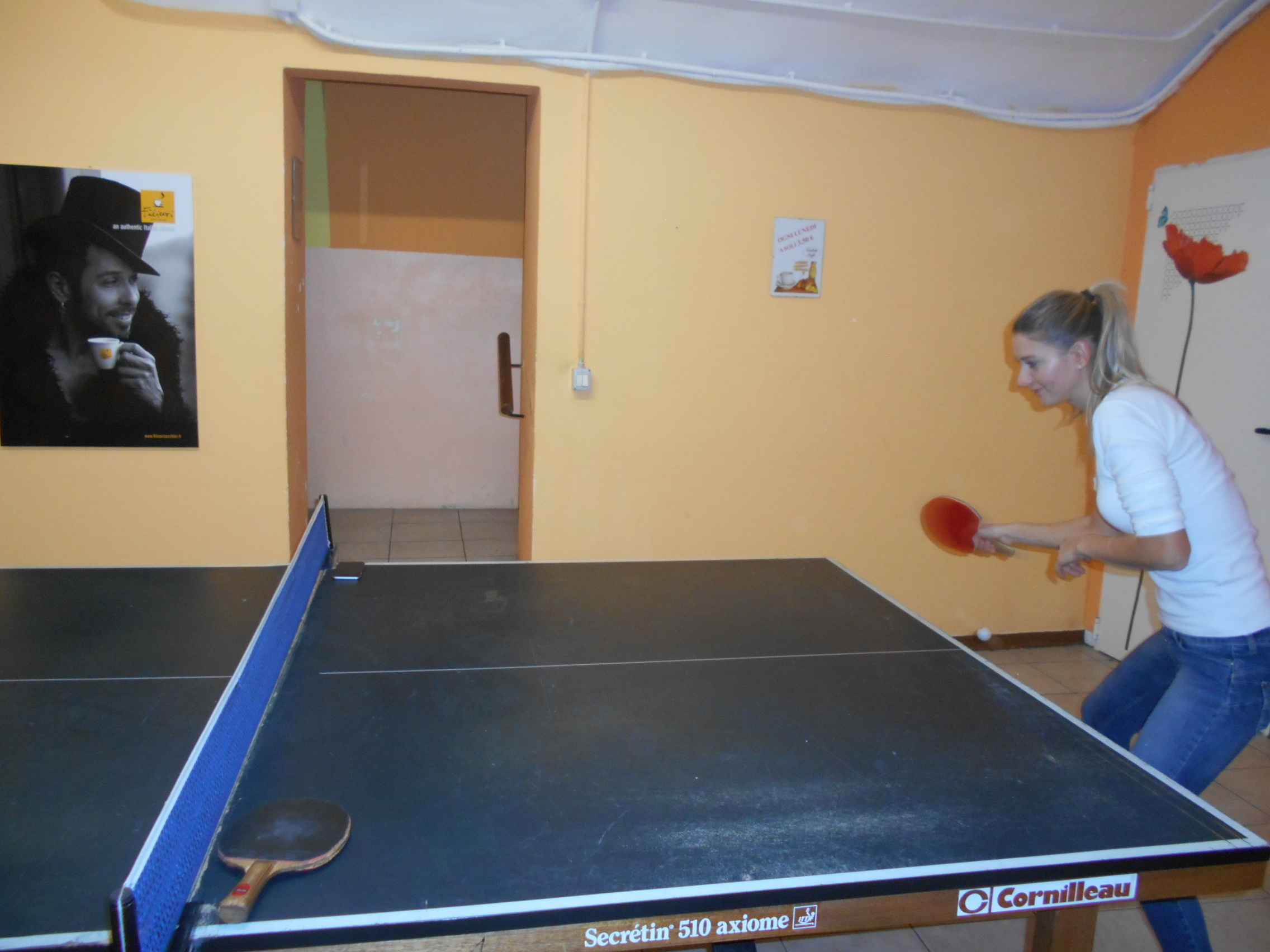 CRISTINA-I ȘMECHERIE! Fostă colegă cu Eliza Samara la CSȘ Constanța, a plecat la Bologna, unde și-a deschis o cafenea cu ștaif și unde antrenază copii la tenis de masă. A jucat ping-pong la propria nuntă / FOTO