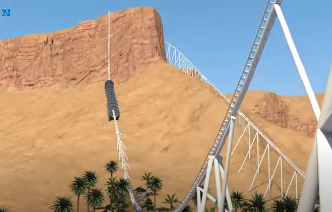 Cel mai rapid roller-coaster din lume se va deschide anul viitor, în Arabia Saudită. Ce înălțime are și ce viteze se pot atinge