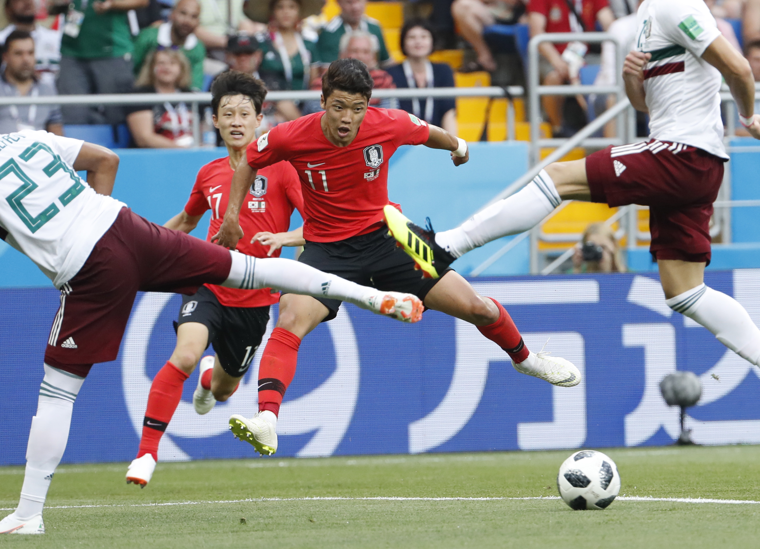 Coreea de Sud - Mexic 1-2, în grupa F de la Campionatul Mondial de fotbal Rusia 2018. ”Aztecii”, pas mare spre optimi / VIDEO