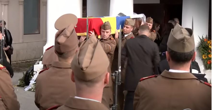 Mircea Diaconu a fost înmormântat cu onoruri militare, la Săftica. Emil Constantinescu, discurs în memoria regretatului actor