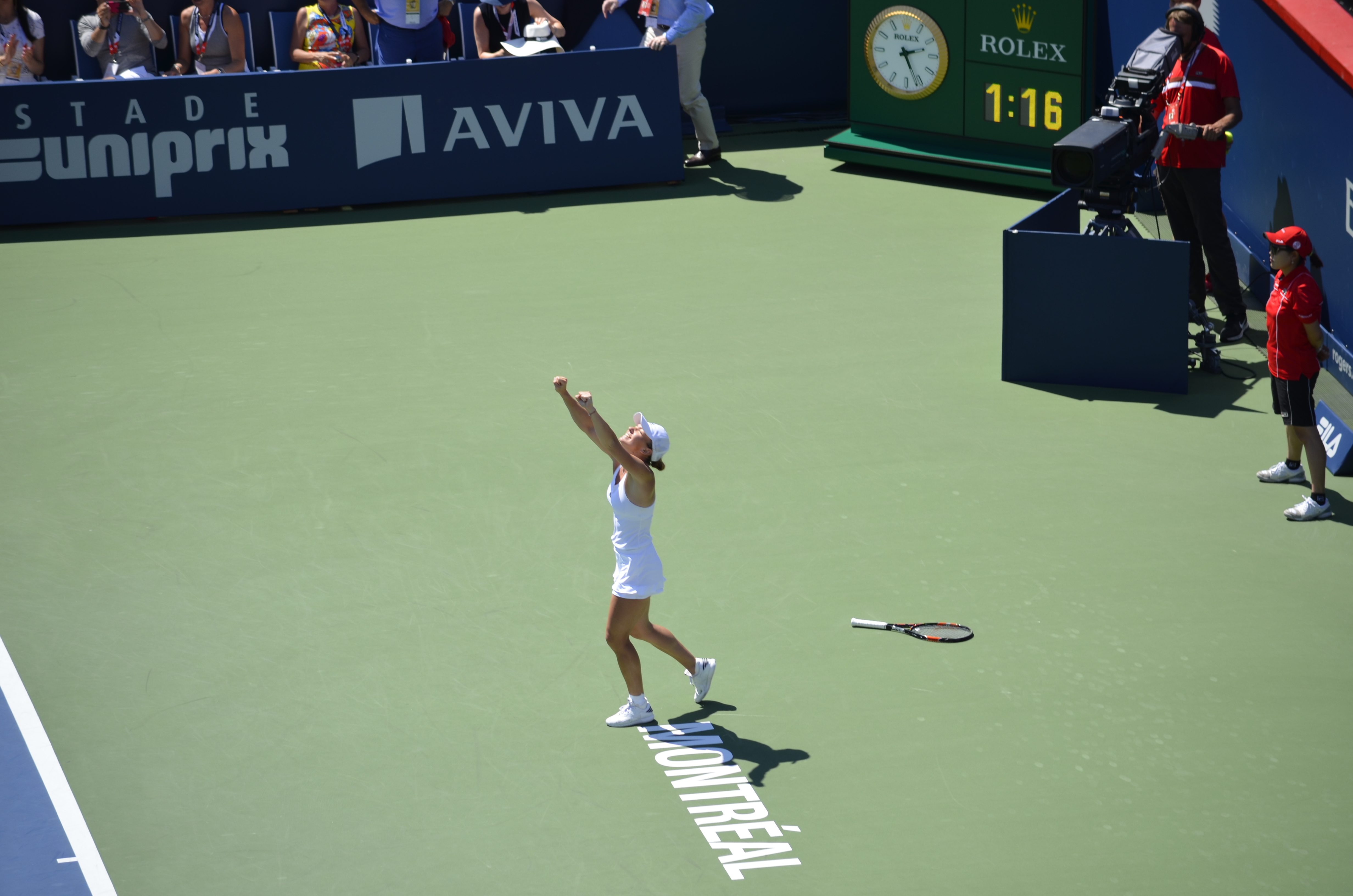 Ce regal la Montreal! Simona Halep a câștigat turneul de simplu, a 14-a a victorie a carierei. Imaginile succesului | FOTO