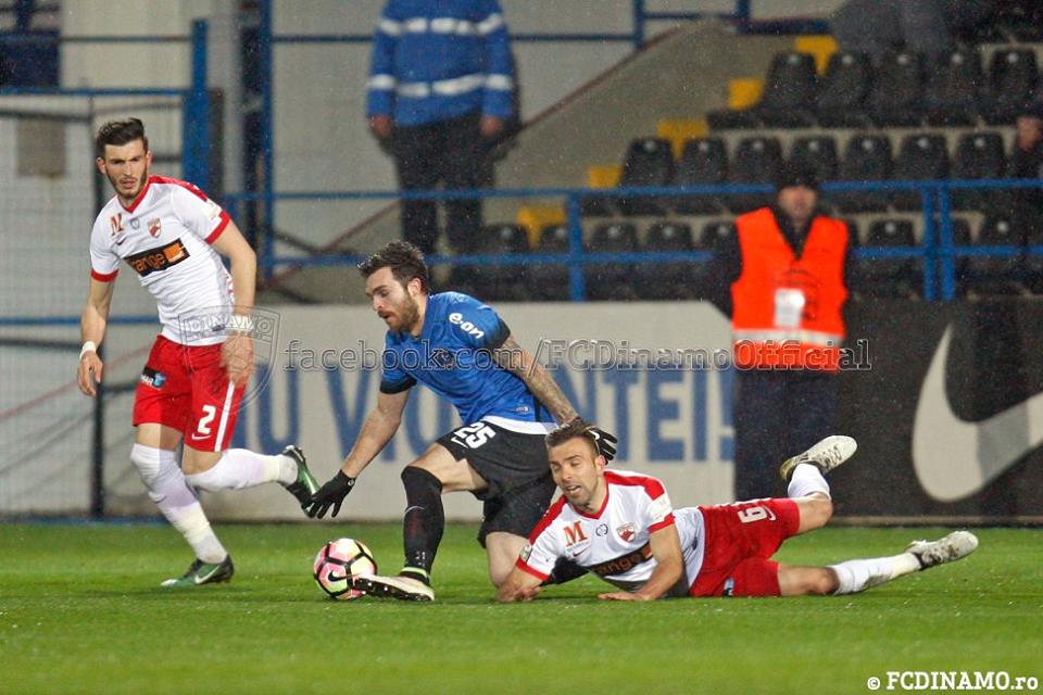 Liga 1, play-off, prima etapă: FC Viitorul - Dinamo Bucureşti 0-0. Reacţia lui Contra / VIDEO