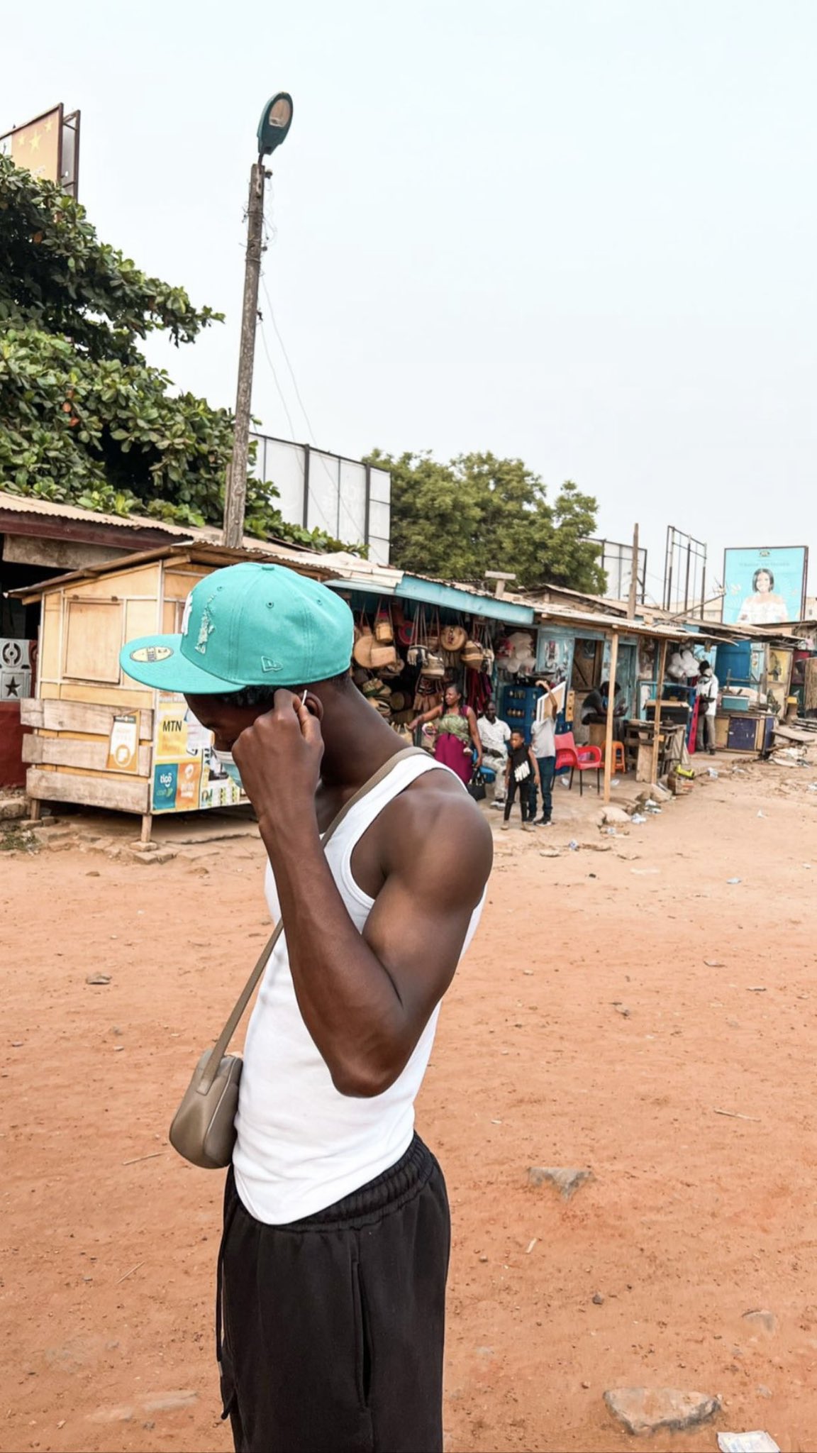 Kobbie Mainoo on his last visit to Ghana