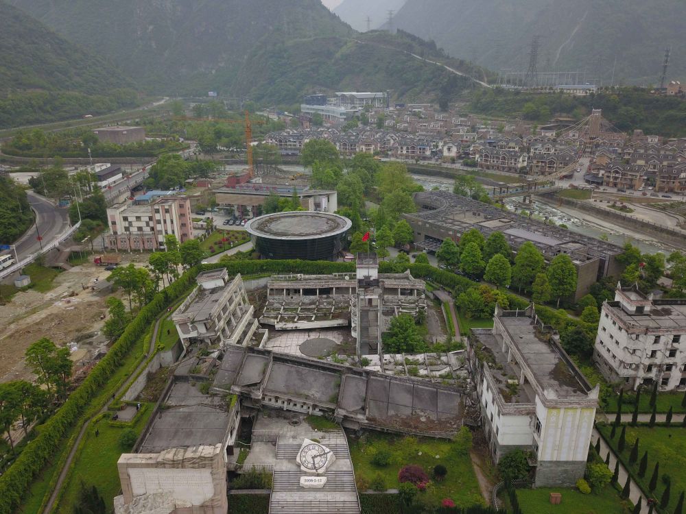 FOTO/ Sichuan, orașul-fantomă din China vizitat anual de milione de turiști