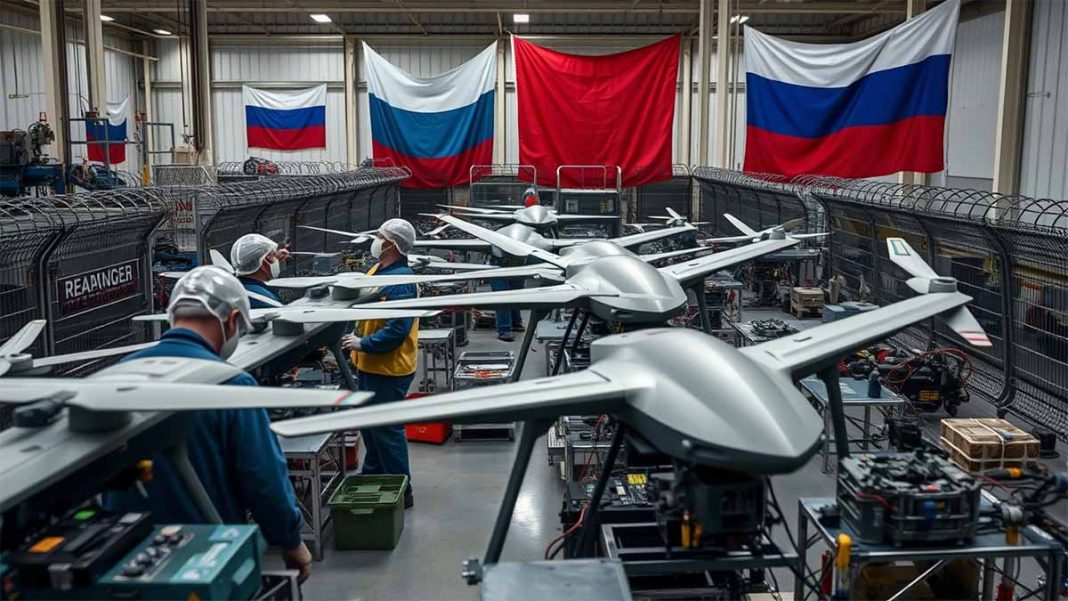 A key focus of the sanctions is Russia’s Alabuga Start programme, which is tied to drone production at a state-linked industrial facility already under UK restrictions.