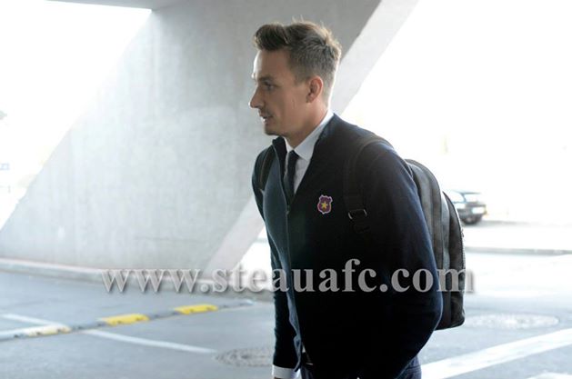 GALERIE FOTO / Steliştii au ajuns la locul faptei pentru derby-ul cu Dinamo Kiev