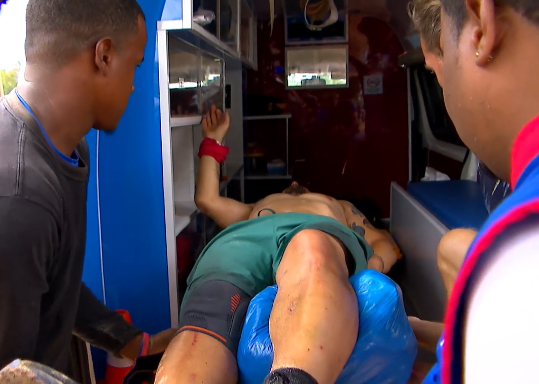 Jorge s-a accidentat grav la Survivor 2023. A plâns de durere, medicul a intervenit imediat și l-a trimis cu ambulanța la spital