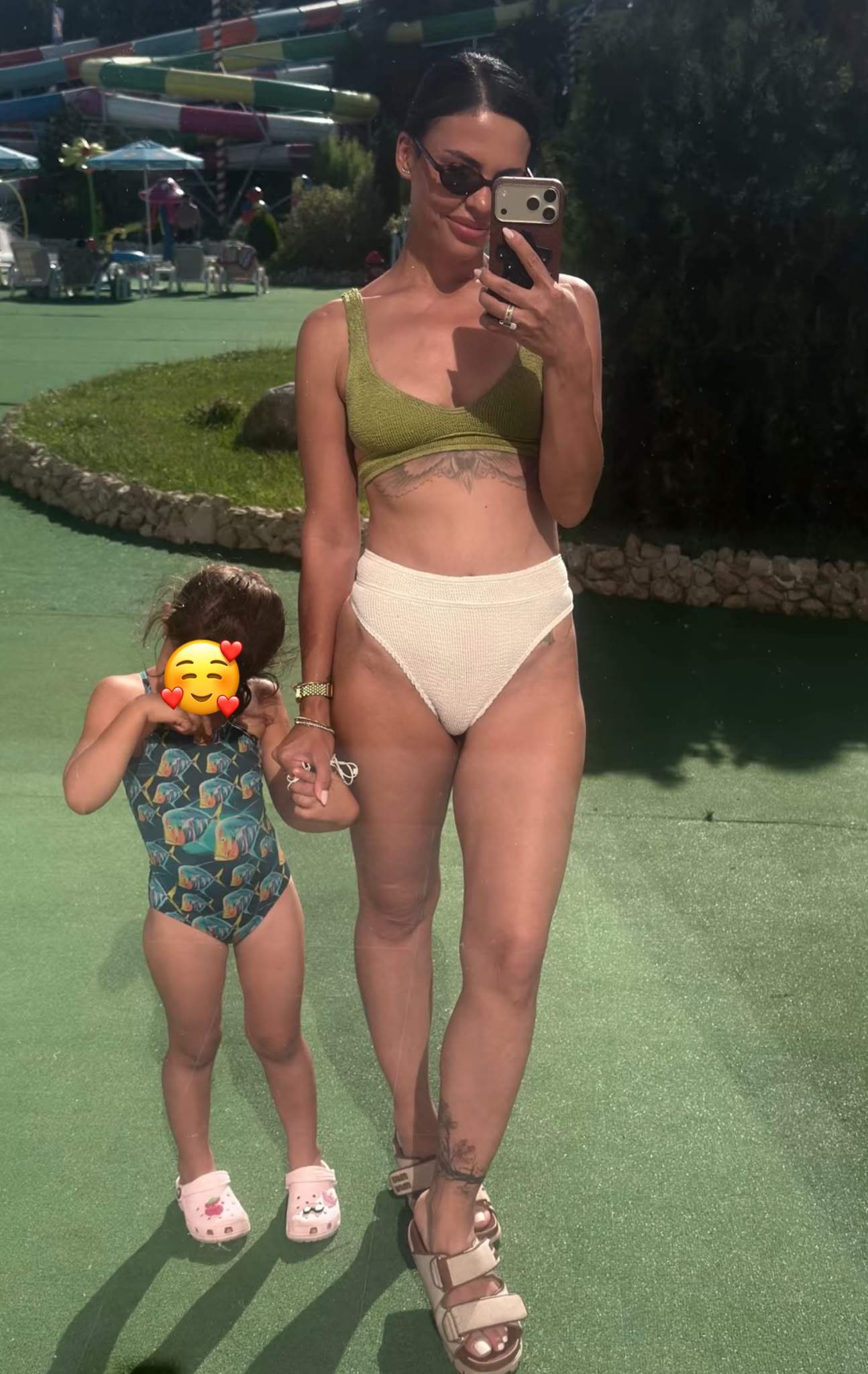 Imagini cu Andreea Popescu în costum de baie. A slăbit 14 kilograme, iar acum are silueta mult visată