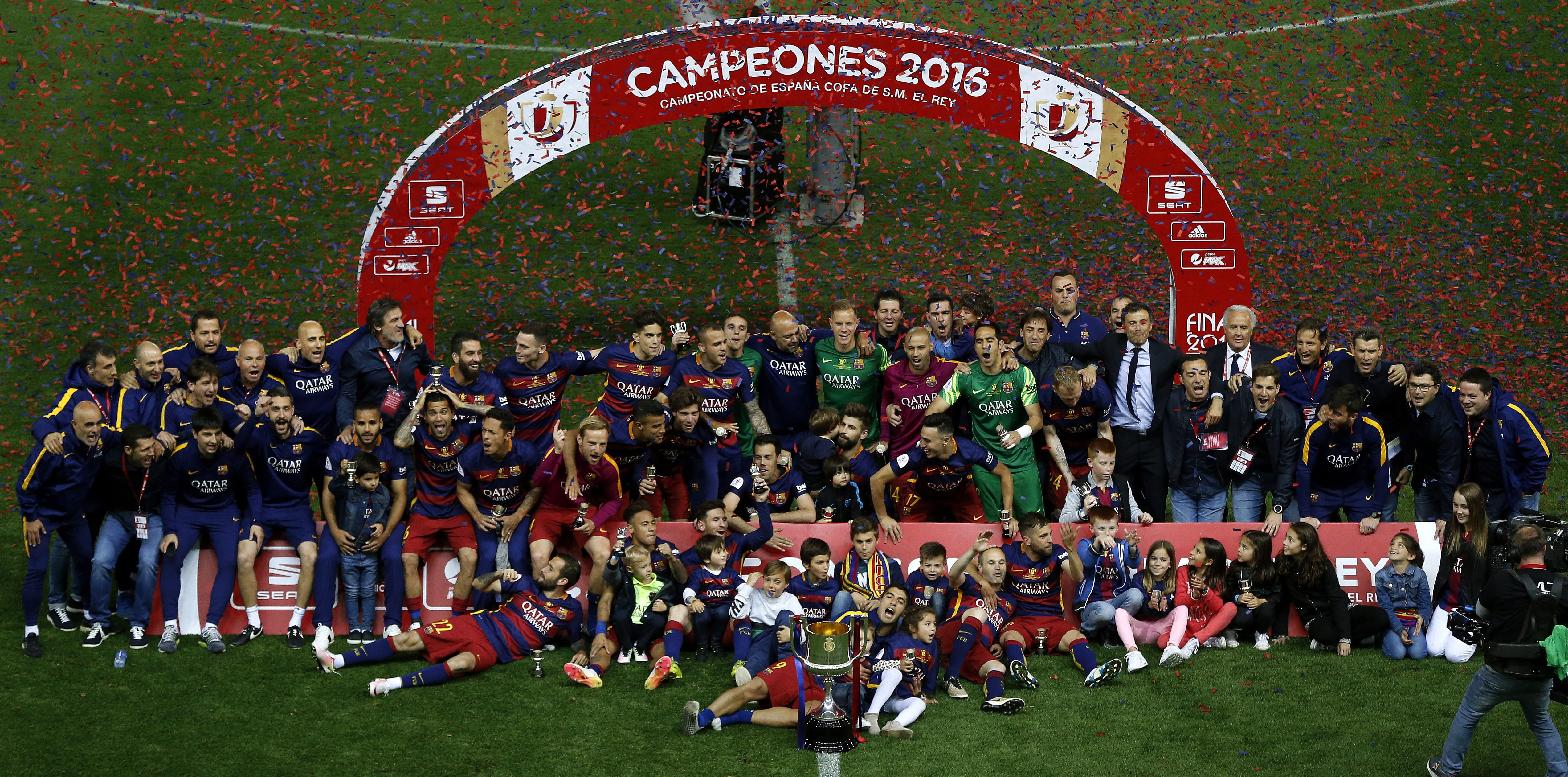 Barcelona a câştigat Cupa Spaniei. Catalanii au învins Sevilla în prelungiri GALERIE FOTO&VIDEO