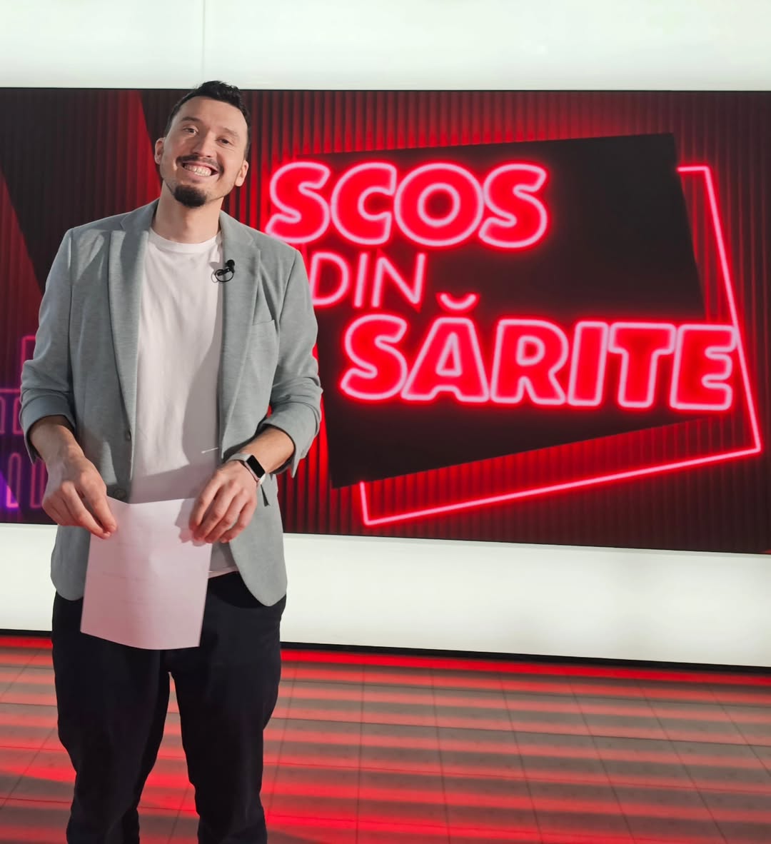 Serghei Florin Dîm, iubitul actriței Anisia Gafton, va avea emisiune la Digi 24: „Scos din sărite”. Când apare pe post comediantul