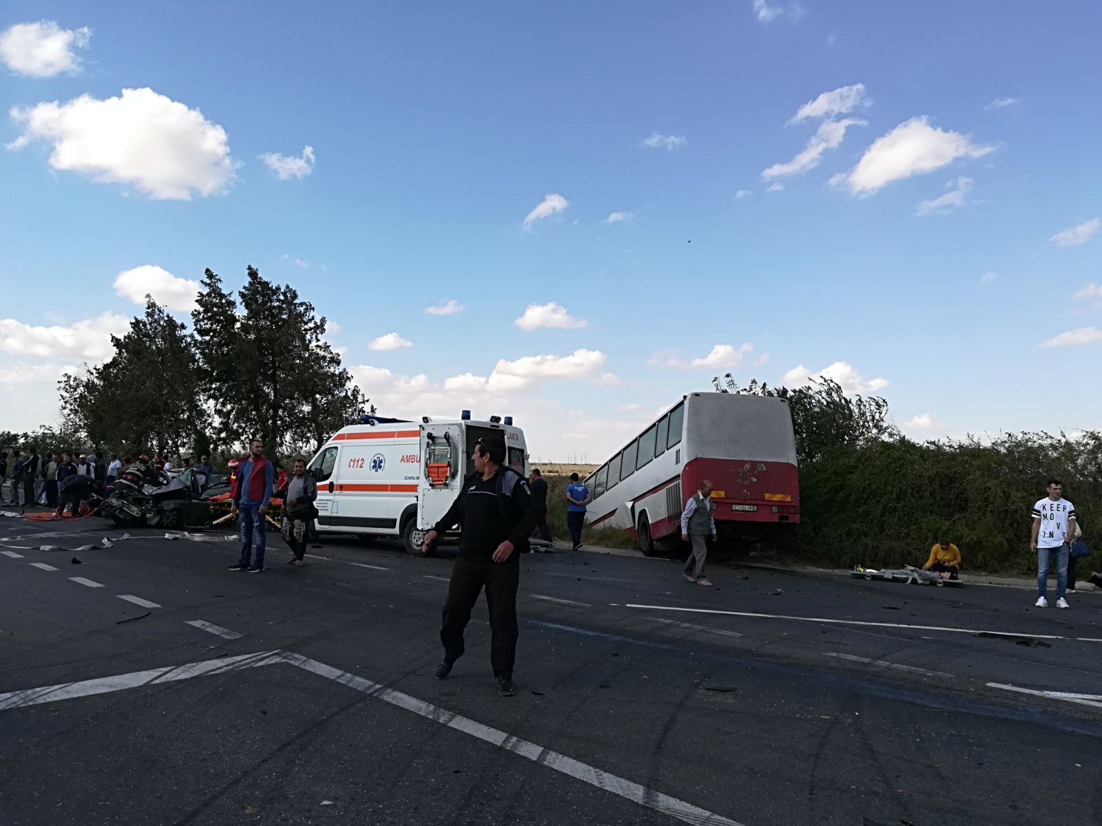 VIDEO | ACCIDENT GRAV la Medgidia. 3 morți și 8 răniți, din care unul în comă | GALERIE FOTO