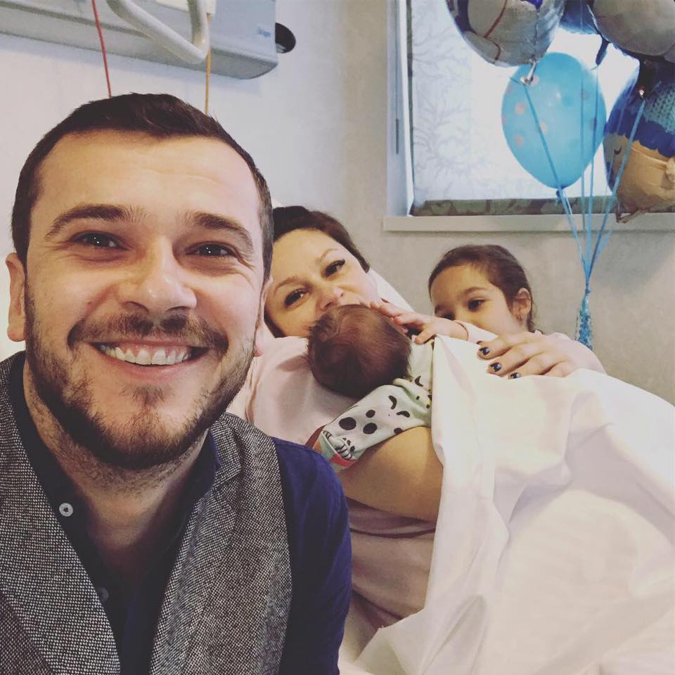 Dan Cruceru a devenit tată pentru a doua oară. Primele imagini cu bebelușul | FOTO