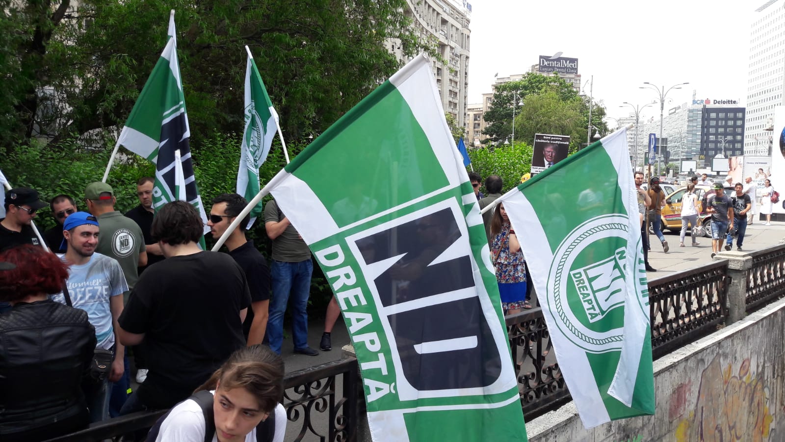 GALERIE FOTO/ Marșul Normalității în București. Noua Dreaptă a ieșit în stradă „pentru familia naturală”