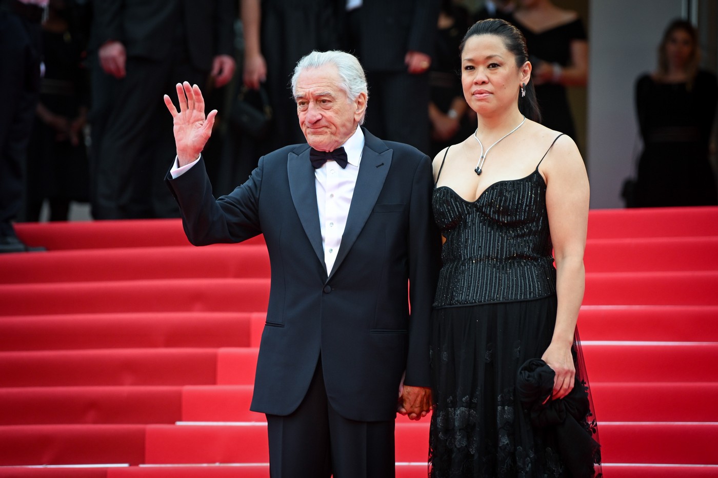 Imagini cu vedetele la ceremonia de deschidere de la Cannes 2025. Robert De Niro a fost însoțit de Tiffany Chen, iubita cu 35 de ani mai mică decât el