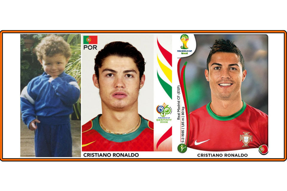 Cum s-au transformat marile nume din fotbal din copii anonimi la staruri mondiale / GALERIE FOTO 