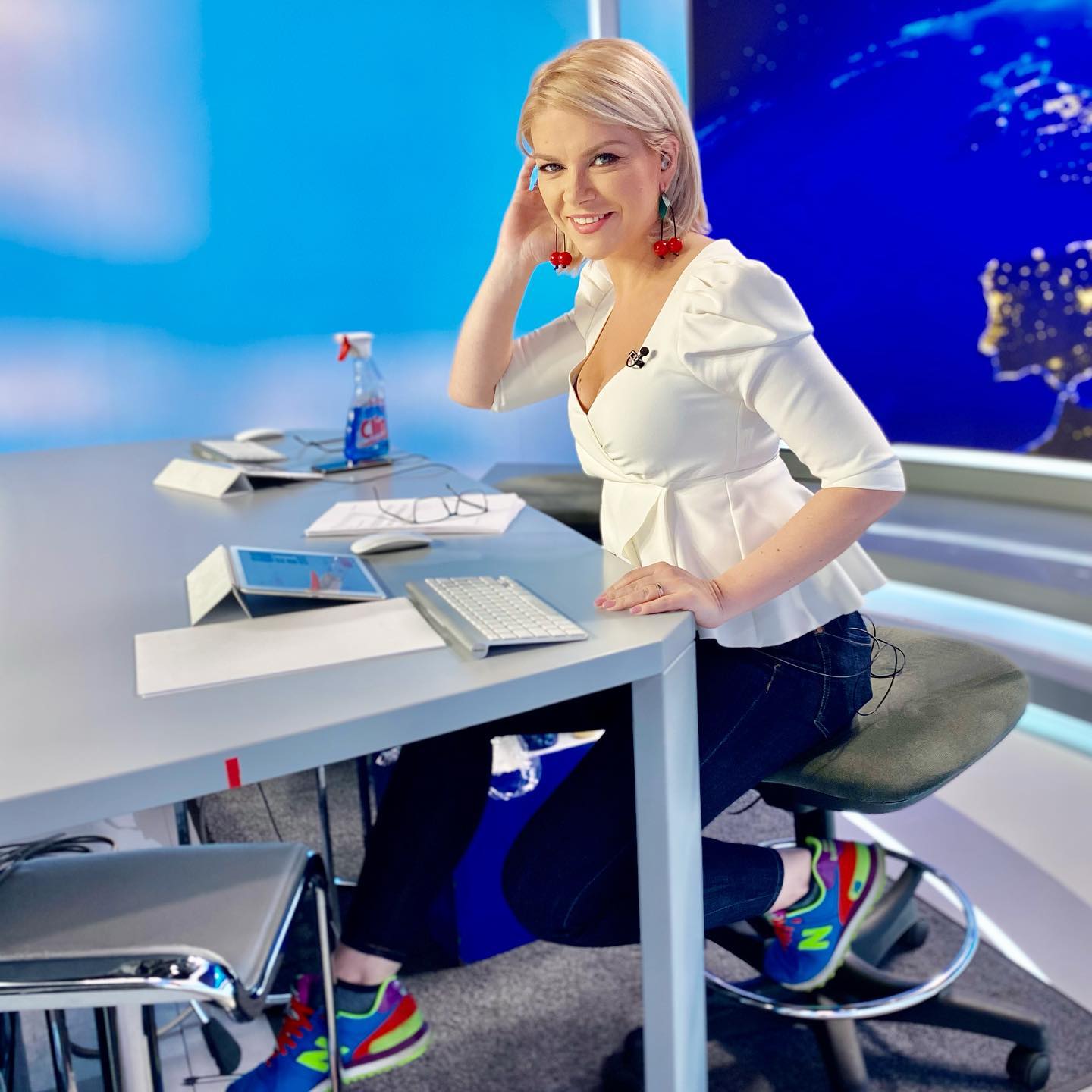 Andreea Marinescu este o gospodină desăvârșită când nu e la TV: „Poate anul acesta îi conving pe băieți să guste friptura de miel”