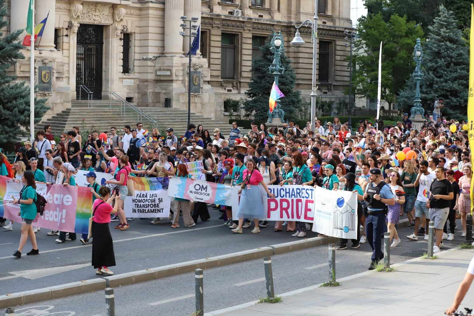 Marşul Bucharest Pride 2024 a strâns 27.000 de participanți, cel mai mare eveniment de până acum