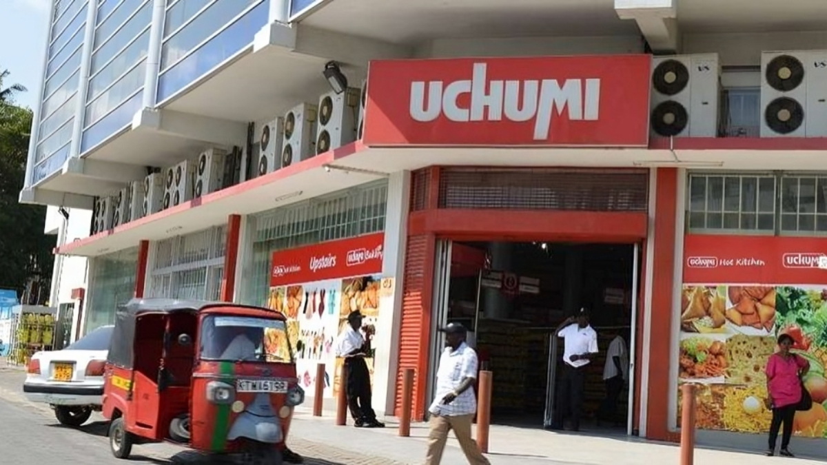 Front view of Uchumi Supermarket in Nairobi Kenya. [Uchumi Supermarket/Website]